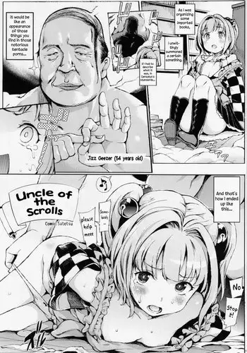 (Reitaisai 12) [Kuma-tan Flash! (Satetsu)] Oji-san of Scroll | Uncle of the Scrolls (Gensoukyou ni Tanetsuke Oji-san ga Yattekita YA-YA-YA) (Touhou Project) [English]