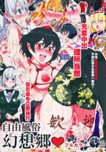 (Kouroumu 11) [Nyuu Koubou (Nyuu)] Jiyuu Fuuzoku Gensoukyou Full Color (Touhou Project) [Chinese] [后悔的神官个人汉化]