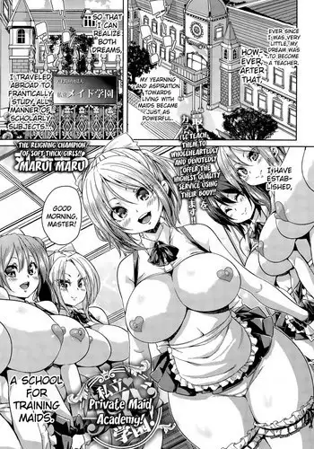[Marui Maru] Shiritsu Maid Gakuen! | Private Maid Academy! (COMIC Anthurium 031 2015-11) [English] [Brolen]