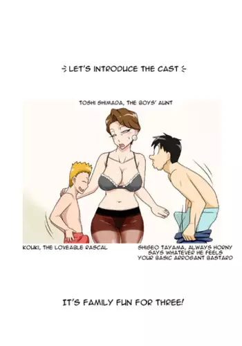 [Freehand Tamashii] Oba to 3P | It's Family Fun for Three [English] [incogna777] [WIP]