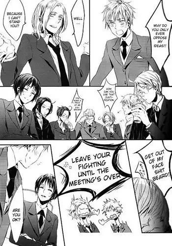 [★ (Komugiko)] Itoshii Hito wa Madoromi no Naka ni (Axis Powers Hetalia) {English] [Incomplete]